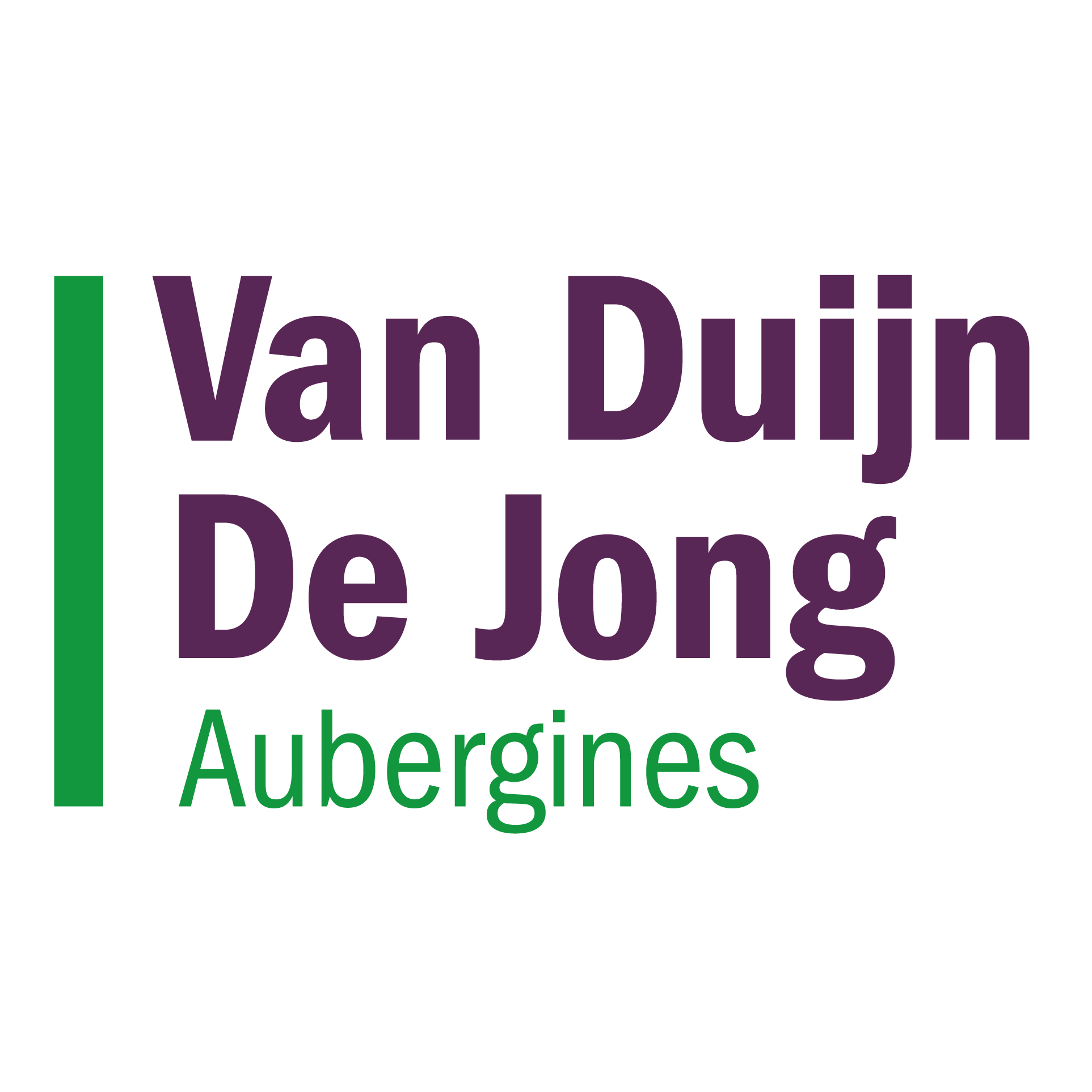 Van Duijn de Jong Aubergines